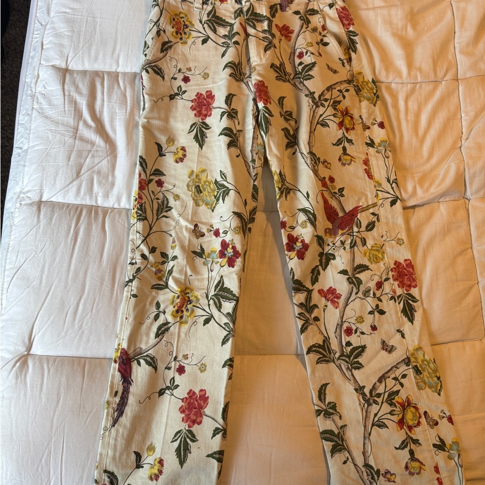 Rag & Bone x Laura Ashley Multicolor Patterned Pants